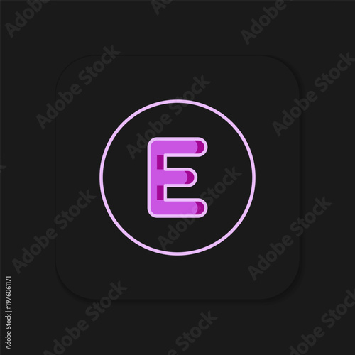 Filled outline Compass west icon isolated on black background. Windrose navigation symbol. Wind rose sign. Flat filled outline style with shadow. Vector