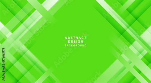 グラデーションと斜線で組み合わせた緑色の抽象的な背景素材