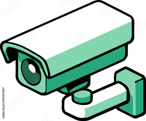 Modern security camera system for surveillance and monitoring purposes