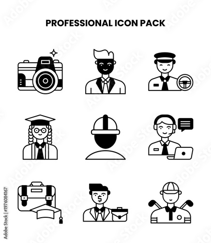 Professional DuoTone Vector Icons Pack