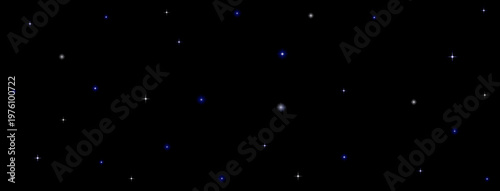 Stars, dust and gas nebula in a far galaxy.