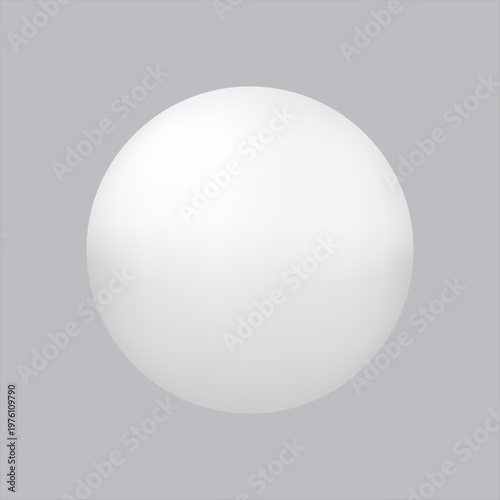 White ping-pong ball flying, clipping path