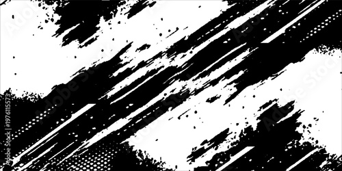 Tire tracks background for rally, drift, motocross, off-road and other auto and motorsport. Black tire marks on a white background with a worn effect and splashes of dirt. Vector isolated texture