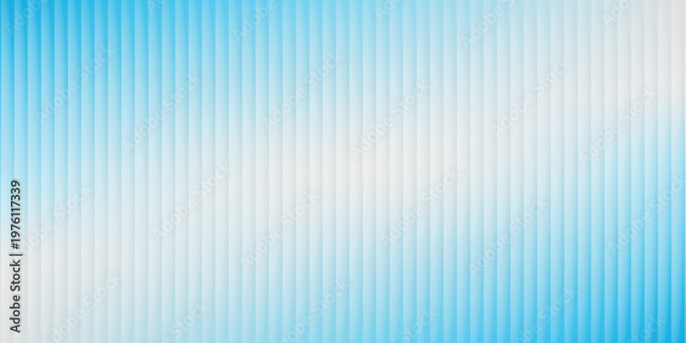Fototapeta premium Abstract background with subtle color gradient with cool and unique vertical light stripes pattern. Modern design with light refraction effect.