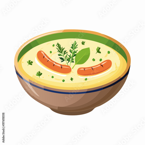 Schlesische Kartoffelsuppe