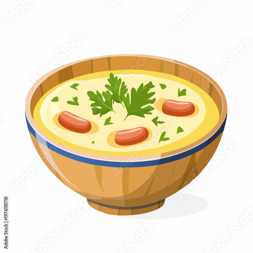 Schlesische Kartoffelsuppe