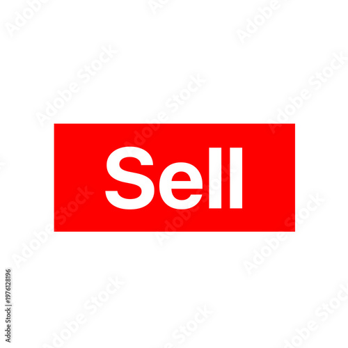 red sale sign