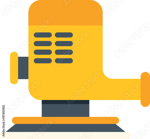 Electric orbital sander tool for construction and renovation