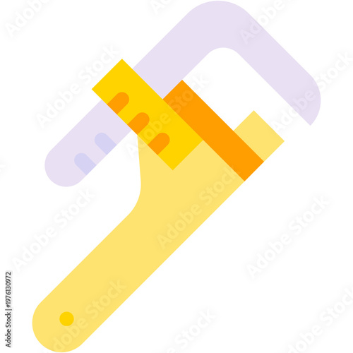 Vector Icon Pipe Wrench, Wrench, Pipe, Wrench Tool, Tool