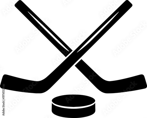 Photography Hockey Scalable SVG Vector Graphic with Editable Paths and Layers for Web, UI De