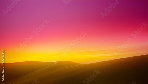 Vibrant Gradient Of Yellow And Pink With Soft Light Effects A Captivating Abstract Background