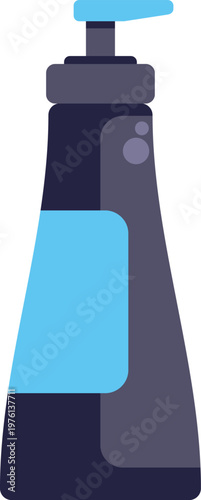 Pump bottle containing liquid soap for hand hygiene and personal care