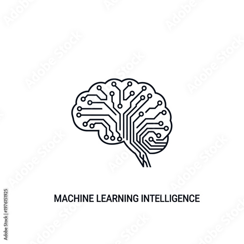Circuit board brain machine learning.