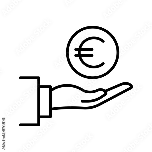 Canvastavla Money contribution icon