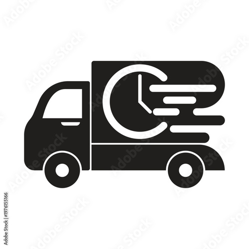 fast delivery express logo