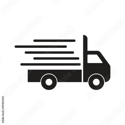 fast delivery express logo