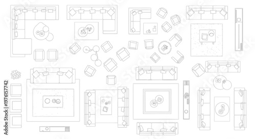 The detailed architectural plan showcases various rooms and spaces within a large building.