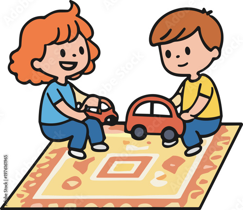 유치원의 즐거운 아이들