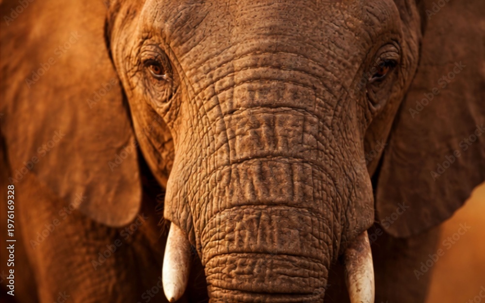 Obraz premium Elephant Closeup - 1