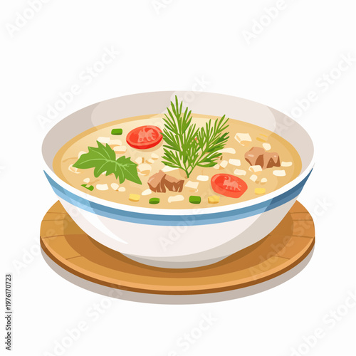 Schlesische Graupensuppe