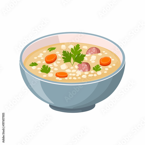 Schlesische Graupensuppe