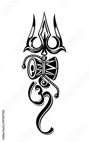 tattoos design vector white background