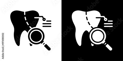 Dental Checkup Icon Set Multiple Style Collection