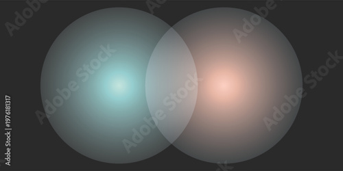 Integration, interaction sign. Round business concept. Interact logo, minimal business icon.