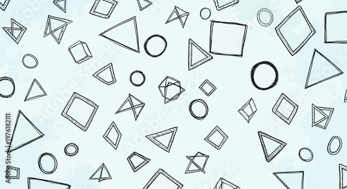Collection of various geometric shapes.