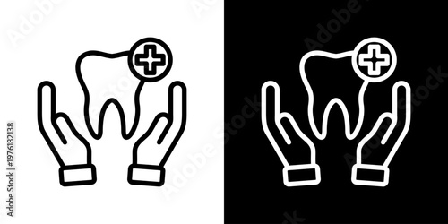 Dental Care Icon Set Multiple Style Collection