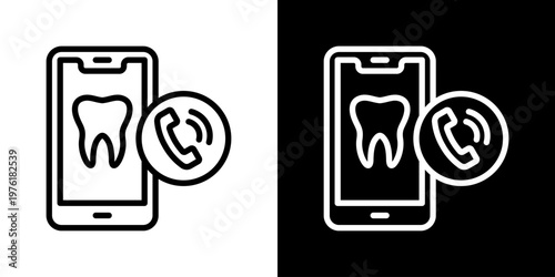 Dental App Icon Set Multiple Style Collection
