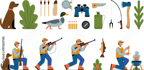 a group of people walking in the park