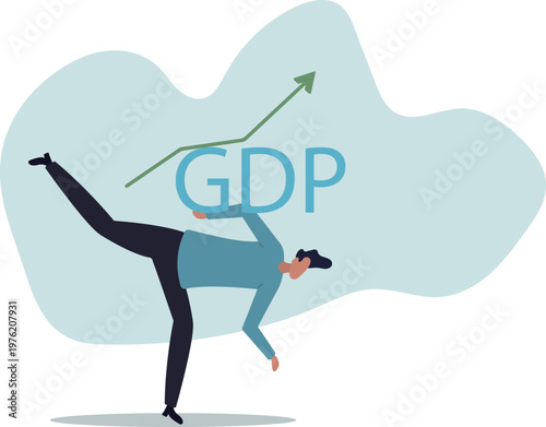 GDP Gross domestic product, import or export for country revenue growth, stock market profit value,human life and situation.