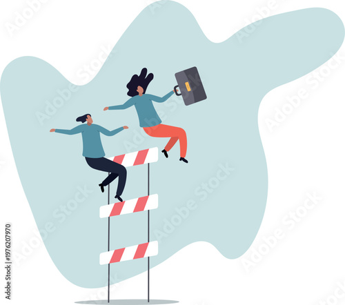 Skill level or experience to overcome challenge and succeed, personal development or improvement, professional or expert level.human life and situation.