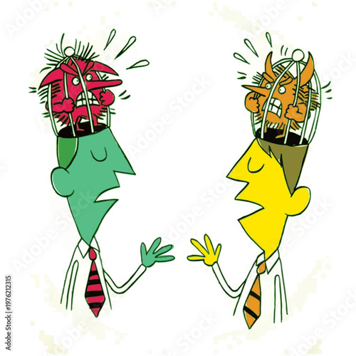 Enemy silhouettes in combat stance vector illustration,Rival characters facing off intense enemy vector scene,Enemy figures confrontation dynamic battle vector design