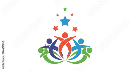 People Unity Diverse Group Harmony.