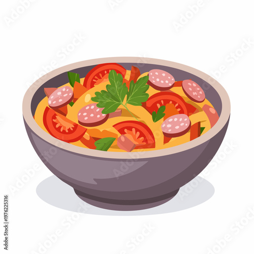 Letscho mit Jagdwurst