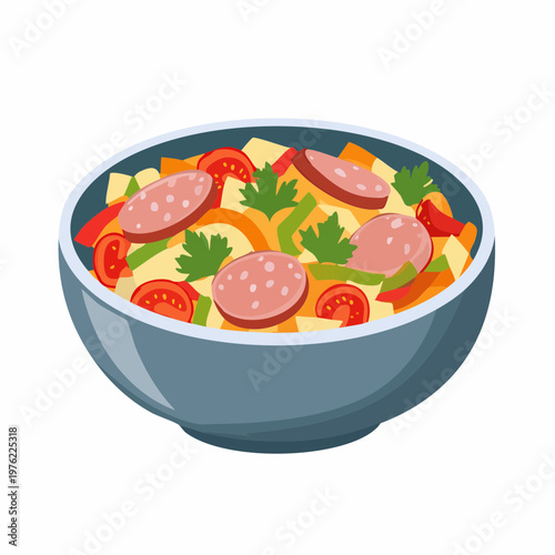 Letscho mit Jagdwurst