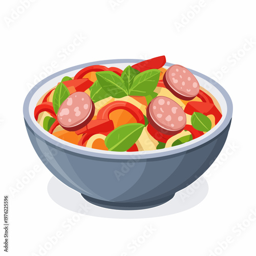 Letscho mit Jagdwurst