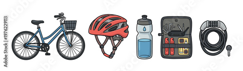 Bicycle helmet water bottle multi-tool and lock are essential items for any cyclist's journey, ensuring safety and preparedness on the road.