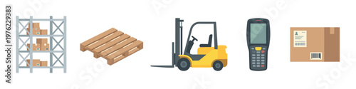 Warehouse logistics equipment and supplies are crucial for modern inventory management, shipping, and distribution processes in various industries.