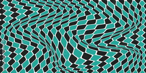 Green and black diamond. diamond pattern. diamond pattern background. diamond background. Seamless pattern.