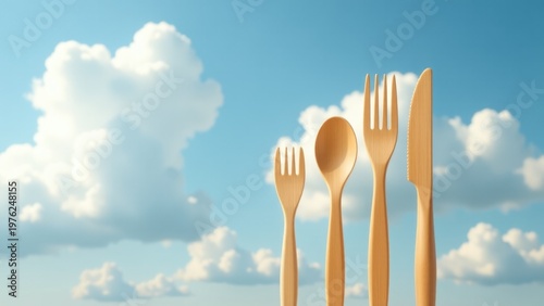 A collection of forks and spoons arranged neatly on a table, suitable for use in still life photography or as a prop for food-related scenes