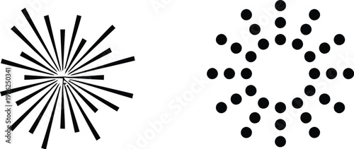 Fire works icon. Event thin line icon, confetti, decoration, fireworks, celebration, and party. Vector illustration !	