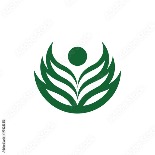 Modern eco-friendly logo collection featuring trees and leaf elements, perfect for sustainability, wellness, and environmental branding. 