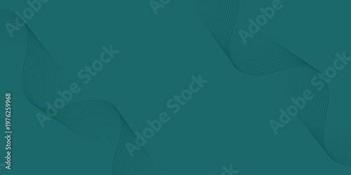 Futuristic technology wave lines background with copy space, vector banner design