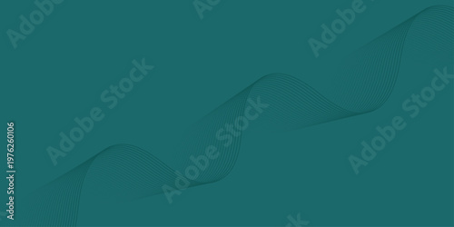 Modern abstract blue gradient wave background with smooth lines for website banners, copy space	