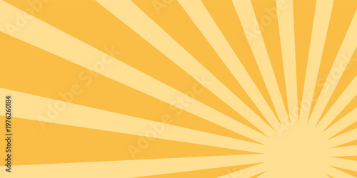 Concentrated Rays with Radial Effect Background Image