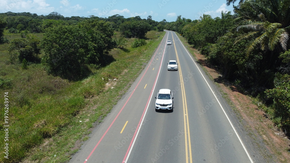 Obraz premium BA-001 Highway in Bahia
