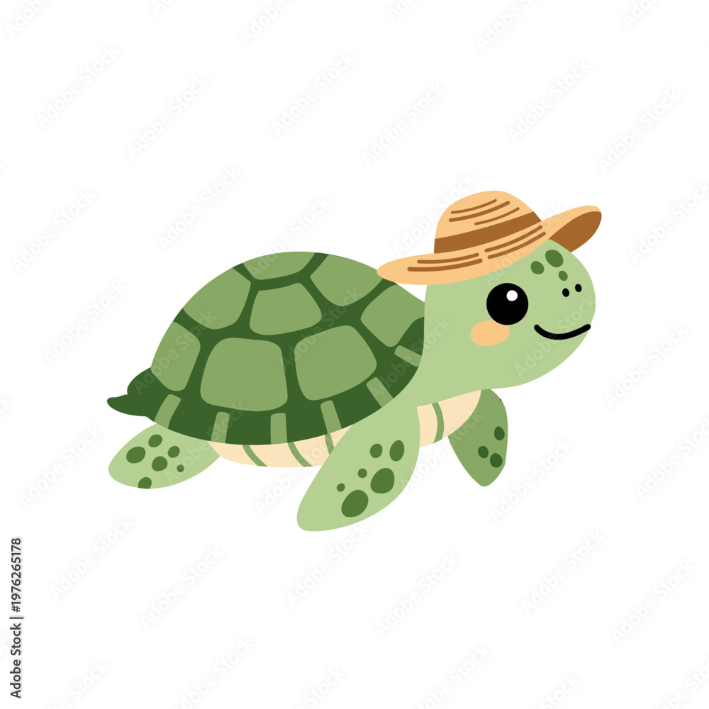 Obraz premium turtle on the beach